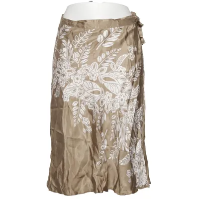 Nederdel (Brun, Hvid) fra Turnover Viscose