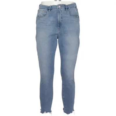 Jeans (GOOD CURVE SKINNY CROP) från Good American Elastan, Ekologisk bomull