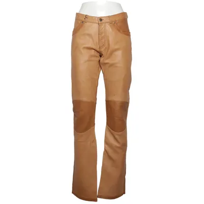 Läderbyxor (Brun) från H&M Skinn, Polyester