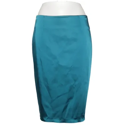 Kokerrok (Blauw) van Kenzel Elastaan, Polyester
