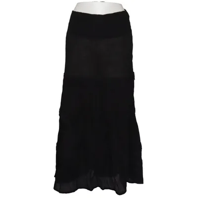 Maxi rok (Zwart) van Indiska Polyester, Viscose