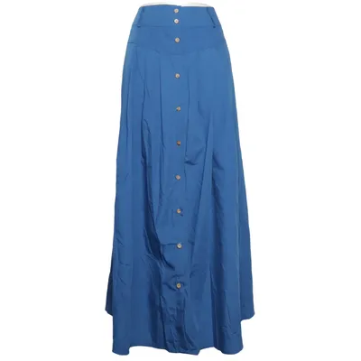 Jupe longue (Bleu) de Zanzea Collection Coton, Polyester