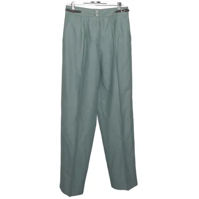 Kostymbyxor (Grön) från Heinzelmann Elastan, Ull