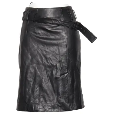 Leren rok (Zwart) van ARMA Women Leer, Polyester