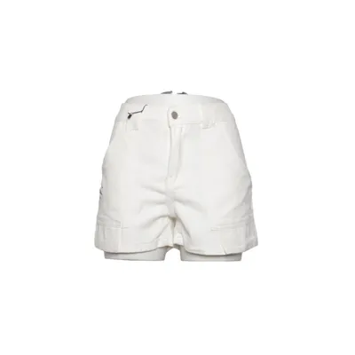 Denim shorts (Wit) van Simply Chic Katoen