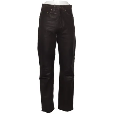 Læderbukser (Brun) fra Pantera Læder, Polyester