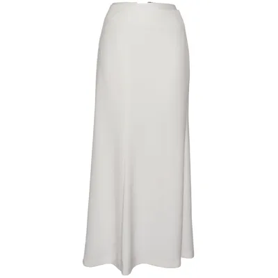 Maxi skirt (White) from Jürgen Michaelsen Polyester