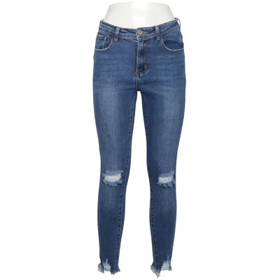 Jeans (Blå) fra Daysie Bomuld, Elastan, Polyester