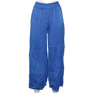 Palazzo broek (Blauw) van Milano Italy Viscose