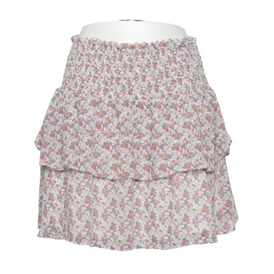 Skirt (White, Multicolored) from Retro & Icone Polyester