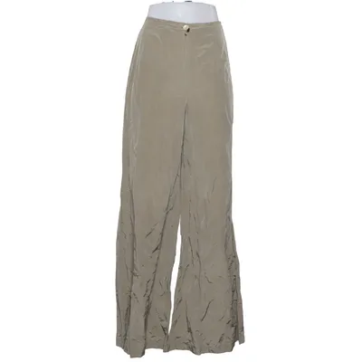 Palazzobyxor (Grön) från Transparente Polyester, Viskos