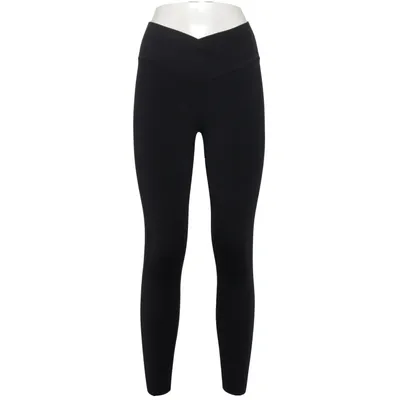 Sportleggings (Schwarz) von Vitality Elasthan, Recyceltes Polyester