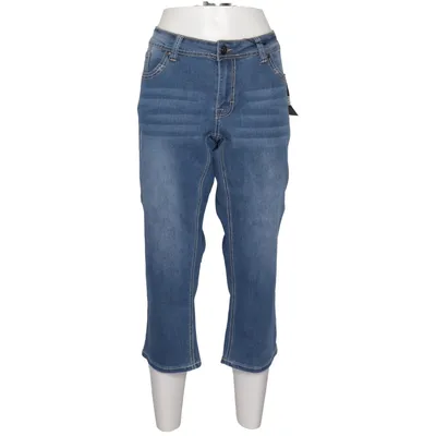 Jeans (Blå) från Janina Denim Bomull, Polyester