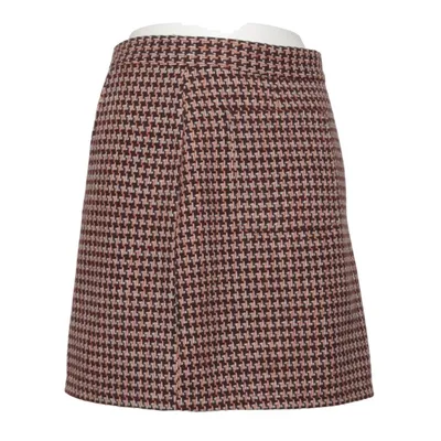 Rok (Bruin, Zwart, Oranje) van ModCloth Elastaan, Polyester, Viscose, Wol