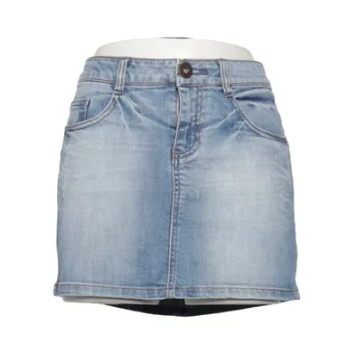 Denim skirt (Blue) from ONLY Limitless Denim Cotton, Elastane