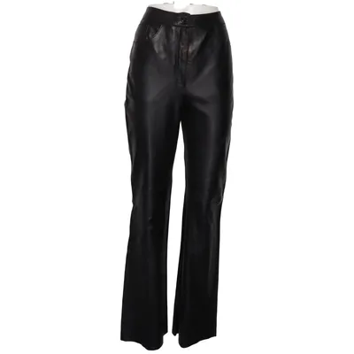 Leren broek (Zwart) van JCC Collection Leer