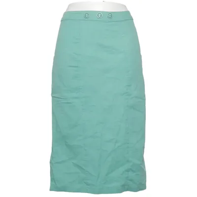 Kjol (Grön) från Collectif Vintage Bomull, Elastan