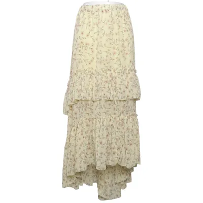 Maxirock (Gelb, Mehrfarbig) von H&M Polyester