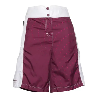 Short d'extérieur (Blanc, Violet) de Cube Élasthane, Polyamide, Polyester
