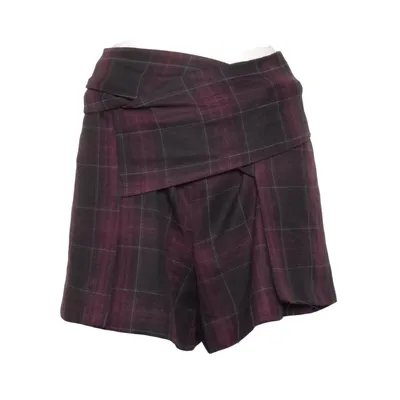 Skirt (Purple, Black) from Atmosphere Polyester, Viscose