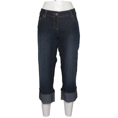 Trekvartsbyxor (Blå) från Okay Bomull, Elastan, Polyester