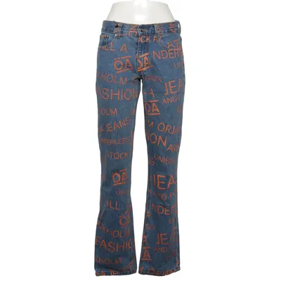 Jeans (Blå, Orange) från Örjan Andersson Bomull