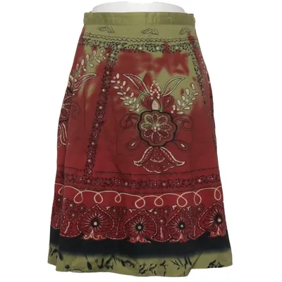Jupe portefeuille (Vert, Rouge, Multicolore) de Outfit Coton