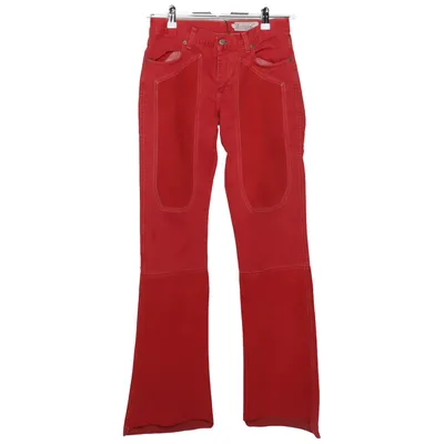 Jeans (Röd) från Jeckerson Bomull