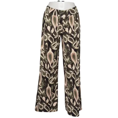 Palazzo broek (Zwart, Groen, Beige) van Nayyar Elastaan, Polyester