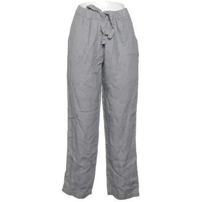 Pants (Gray) from Mango Basics Cotton, Linen, Polyester