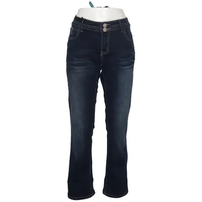 Jeans (Blue) from Okay Cotton, Elastane, Polyester, Viscose