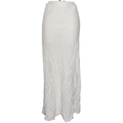 Långkjol (Vit) från Divided by H&M Linne, Viskos