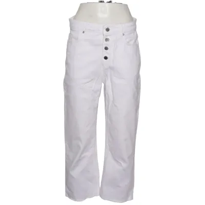 Jeans (Vit) från Zara Bomull, Elastan
