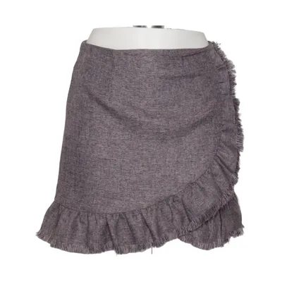 Wrap skirt (Gray) from Luvalot Cotton, Polyester