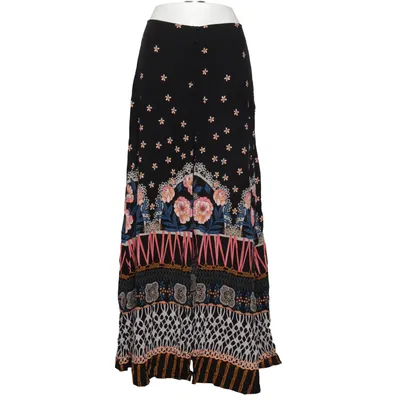 Maxi skirt (Black, Multicolored) from Express Viscose