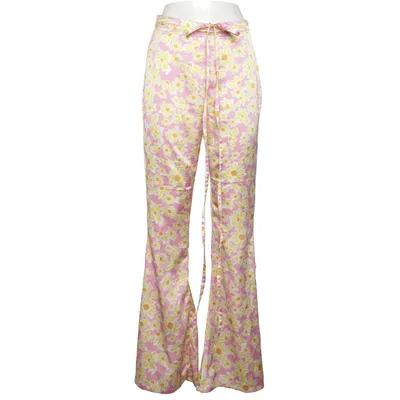Palazzo pants (Pink, Yellow, White) from Bershka Polyester