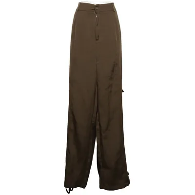 Cargo broek (Groen) van Unique 21 Elastaan, Polyester