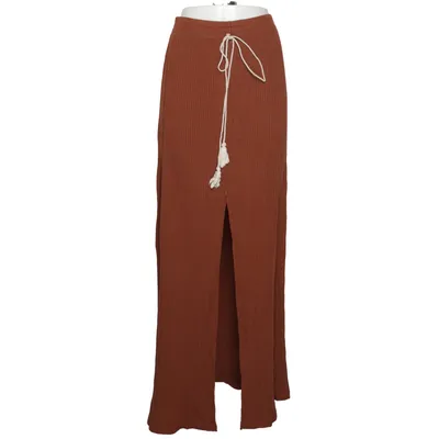 Långkjol (Brun) från Asta Resort Elastan, Viskos