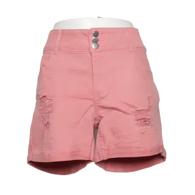 Short en jean (Rose) de Rosegal Coton, Polyester, Polyuréthane
