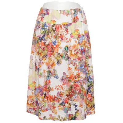 Långkjol (Vit, Flerfärgad) från Himmelblau Couture by Lola Paltinger Elastan, Viskos