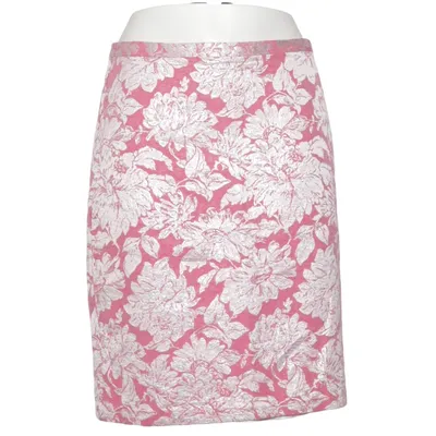 Kjol (Silverfärgad, Rosa) från Edward Acetat, Bomull, Polyester
