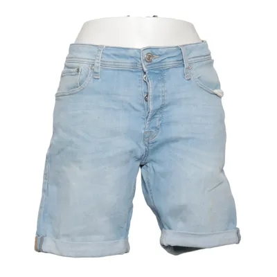 Denim shorts (Blauw) van Jack & Jones Jeans Intelligence Katoen, Elastaan, Polyester