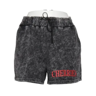Jeansshorts (Grå, Röd) från Cherries Bomull, Polyester