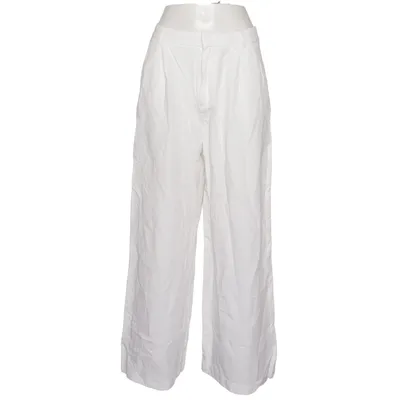 Chinos (Vit) från Zara Bomull, Linne, Viskos