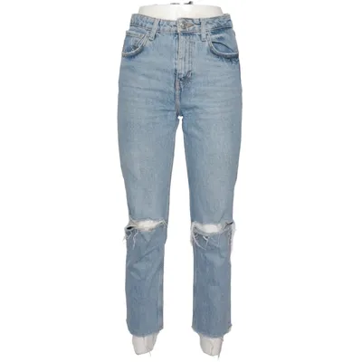 Jeans (Blå) från Zara Bomull, Elastan