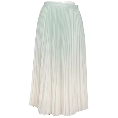 Maxi skirt (Green, White) from Reiss Polyester
