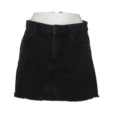 Denim skirt (Black) from Mango Denim Organic cotton