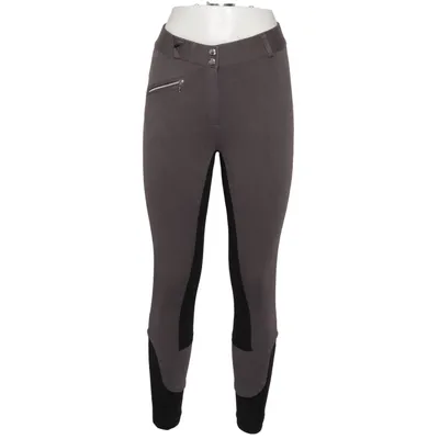 Breeches (Gray, Black) from Equilibre Cotton, Elastane, Polyamide, Polyurethane