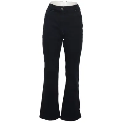 Jeans (Blå) fra Anne L Bomuld, Elastan