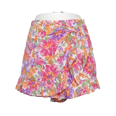 Skort (White, Multicolored) from Loavies Polyester